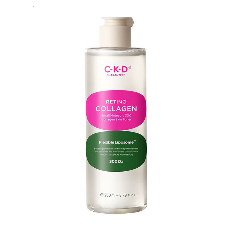 Зміцнювальний ліпосомний тонер для обличчя CKD Retino Collagen Small Molecule 300 Collagen Skin Toner з ретиналем, 250 мл